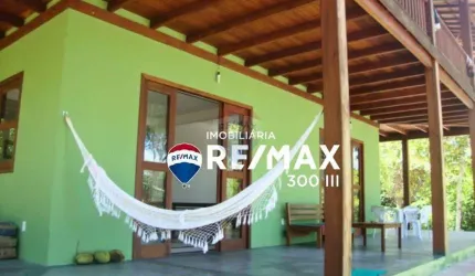 CASA ESPETACULAR A 100 METROS DA PRAIA DA GAMBOA EM MORRO DE SÃO PAULO