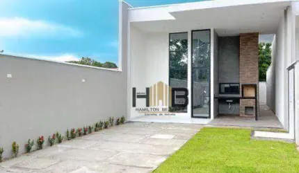 Casa com 3 dormitórios Suítes à venda, 125 m² por R$ 460.000 - Encantada - Eusébio/CE