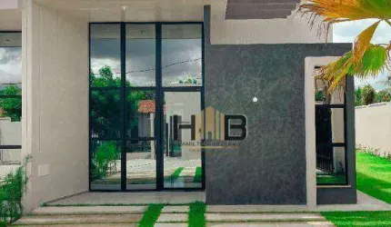 Casa com 3 dormitórios ( 3 Suítes) à venda, 110 m² por R$ 550.000 - Parque Havaí - Eusébio/CE
