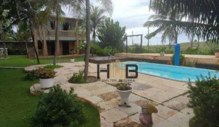 Casa pé na areia com 8 Quartos à venda, 300 m² por R$ 599.000 - Marina do Morro Branco - Beberibe/CE