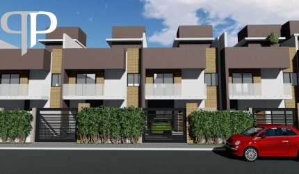 Sobrado com 3 dormitórios à venda, 142 m² por R$ 949.900,00 - Uberaba - Curitiba/PR