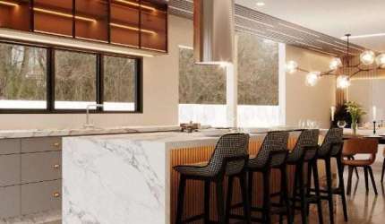 Casa com 3 suites, 253 m  por R  1.499.000,00 - Santa Cândida - Curitiba PR