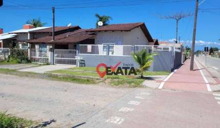 Casa com 2 dormitórios à venda, 64 m² por R$ 380.000,00 - Princesa do Mar - Itapoá/SC