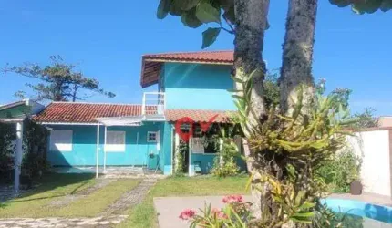 Sobrado com 3 dormitórios à venda, 156 m² por R$ 720.000,00 - Barra do Saí - Itapoá/SC