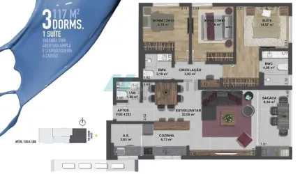 Apartamento à venda em Florianópolis/SC