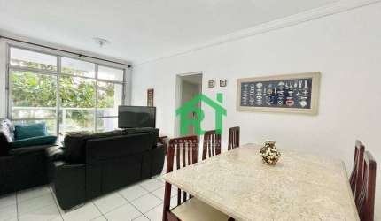Apartamento com 2 dormitórios à venda, 87 m² por R$ 500.000,00 - Pitangueiras - Guarujá/SP