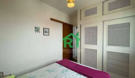 Apartamento Beira Mar, Vista para o Mar, 3 Dormitórios, 3 Suítes, 2 Vagas, Tombo, Guarujá/SP