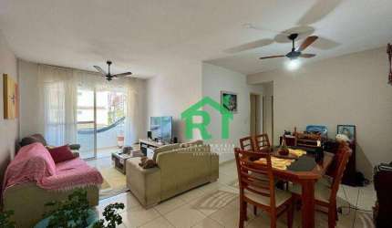 Apartamento com Sacada, 3 Dormitórios (1 Suíte), 1 Vaga, Área de Lazer, Jardim Astúrias, Guarujá/SP