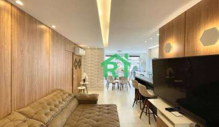 Apartamento Reformado, 2 Dormitórios (1 Suíte), 2 Vagas, Área de Lazer, Pitangueiras, Guarujá/SP