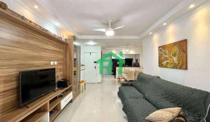 Apartamento Reformado, 3 Dormitórios (1 Suíte), 2 Vagas, Lazer, Pitangueiras, Guarujá/SP
