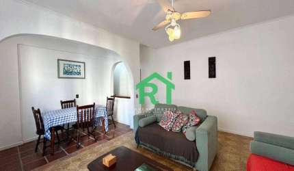 Apartamento Quadra-mar com 2 Dormitórios, 1 Vaga de Garagem, Pitangueiras, Guarujá/SP
