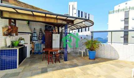 Cobertura com 3 dormitórios à venda, 160 m² por R$ 1.200.000,00 - Jardim Astúrias - Guarujá/SP