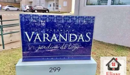 Apartamento com 2 dormitórios à venda, 54 m² por R$ 320.000,00 - Jardim Do Lago Continuação - Campinas/SP