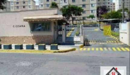 Apartamento com 2 dormitórios à venda, 52 m² por R$ 180.000,00 - Parque Residencial Vila União - Campinas/SP