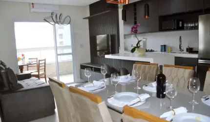 Apartamento mobiliado no Itaguá com 2 vagas de garagem à venda!