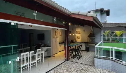 Cobertura duplex na Praia Grande com vista parcial mar à venda
