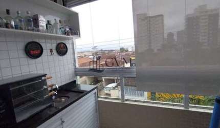 Apartamento com 2 dorms, 1 suíte Guilhermina, Praia Grande