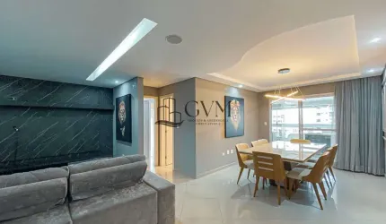 Apartamento  Alto Padrão 3 dorms, 3 suítes,100 metros do mar PG