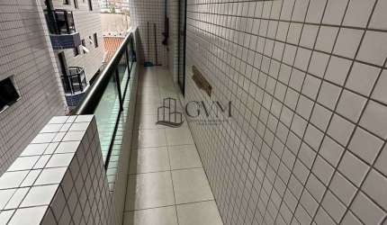 Apartamento com 1 dorm, Guilhermina, Praia Grande