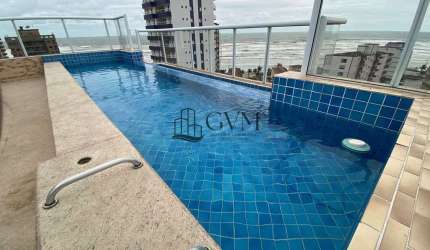 Apartamento com 2 dorms, Caiçara, Praia Grande