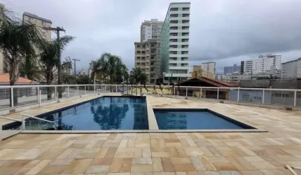 Apartamento com 1 dorm, Caiçara, Praia Grande - R$ 329 mil, Cod: 1007