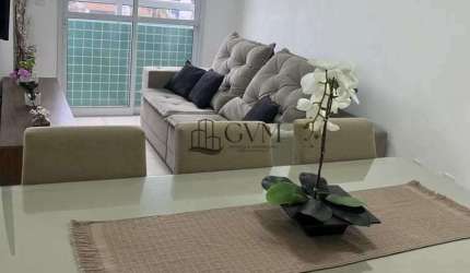 Apartamento com 2 dorms, Aviação, Praia Grande - R$ 365 mil, Cod: 1075