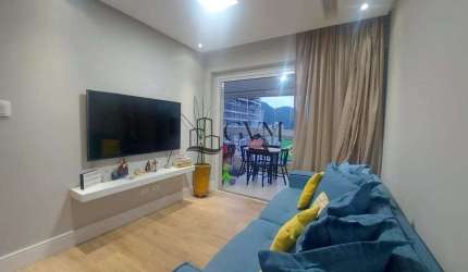 Apartamento 2 dorms, 1 suíte, Canto do Forte, Praia Grande