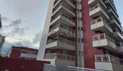 50 metros da praia apto com 2 dorms, Ocian, Praia Grande