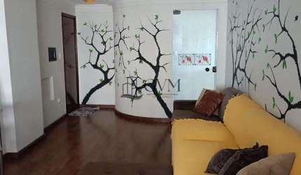 Apartamento 3 dorms, 1 suíte com vista mar, Ocian, Praia Grande
