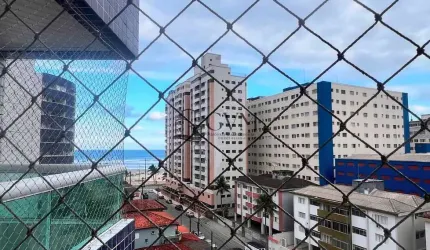 Apartamento VISTA MAR com 1 dorm, Mirim, Praia Grande