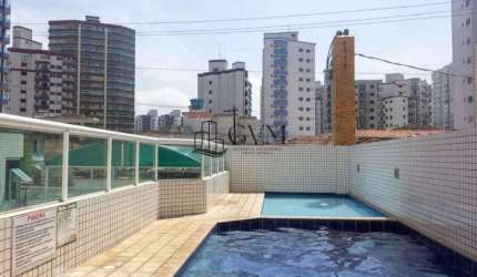 Apartamento com 1 dorm, Ocian, Praia Grande -