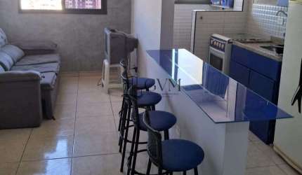 Apartamento com 1 quarto, Ocian, Praia Grande