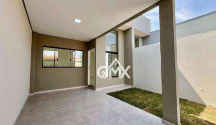 Casa com 2 dormitórios à venda, 80 m² por R$ 330.000,00 - Estados - Londrina/PR