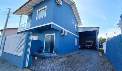 Casa com galpão + sala comercial no bairro São Vicente em Itajaí