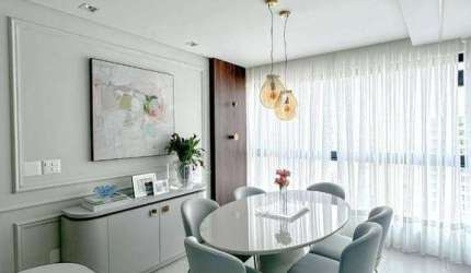 Apartamento mobiliado e decorado com 1 suíte + 2 dormitórios na Vila Operária em Itajaí