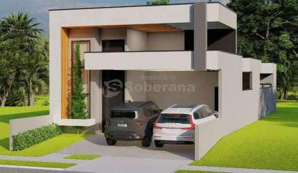 Casa em condomínio fechado com 3 quartos à venda na Vila Monte Alegre, Paulínia  por R$ 1.300.000