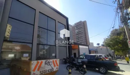 Salão comercial para locação no bairro Cambuí em Campinas