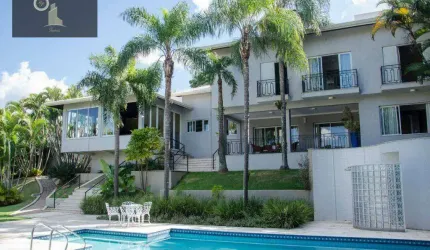 Casa com 4 dormitórios à venda, 700 m² por R$ 3.500.000,00 - Condomínio Estância Marambaia - Vinhedo/SP
