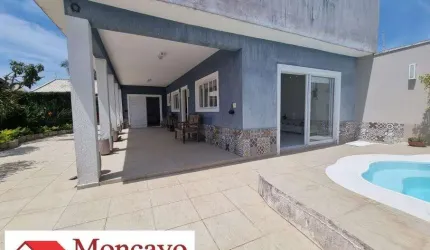 Casa médio padrão, acabamento fino, piscina e espaço gourmet