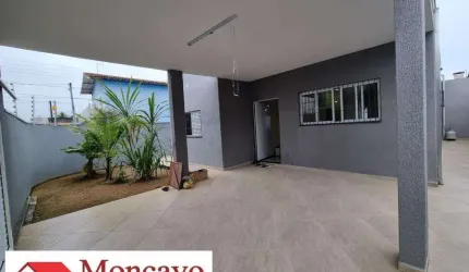 Casa nova com designer moderno - Acabamento fino - Indaiá