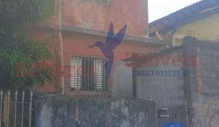 Terreno com casa antiga de 234,63m² na Vila Euclides em São Bernardo do Campo/SP