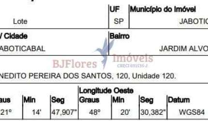 JABOTICABAL - JARDIM ALVORADA