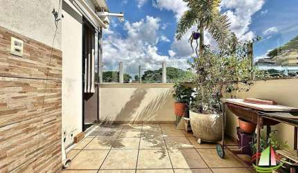 Cobertura com 4 quartos à venda, 92 m² por R$ 439.000 - Santa Amélia - Belo Horizonte/MG