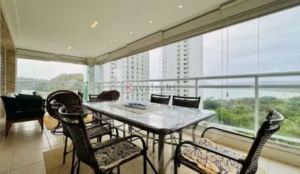 > MARAVILHOSO APARTAMENTO ENSEADA GUARUJA FRENTE PARA O MAR - EDIFÍCIO ENSEADA VERDEMAR .