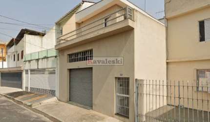 Casa 160m², 2 Dormitorios, 6 Vagas - Grande Edicula - Salão Comercial