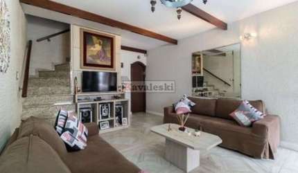 Sobrado à venda com 131m², 3 dormitórios 1 vaga - Quintal, Jardim da Gloria