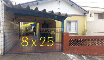 Casa Térrea a 500 mts do metrô Conceição - 5 vagas de garagem - quintal