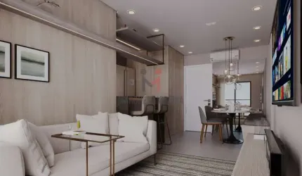 Lindo e confortável apartamento de 3 quartos com 2 vagas na Avenida Sete
