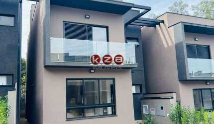 Casa para Locação no Condomínio Villa Greice, Paiquerê, com 3 suítes, 2 salas, 4 banheiros, 2 vagas, 141m² - Valinhos-SP,