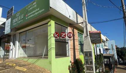 Locação de Sala Comercial Av. Onze de Agosto, Valinhos-SP: 2 vagas, 50m², Esquina, Visibilidade e alto fluxo de pessoas